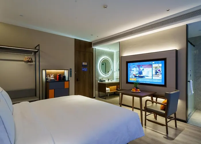 深圳 UrCove by HYATT Futian CBD-毗邻福田站和星河COCO Park 尊享免费迷你吧酒店